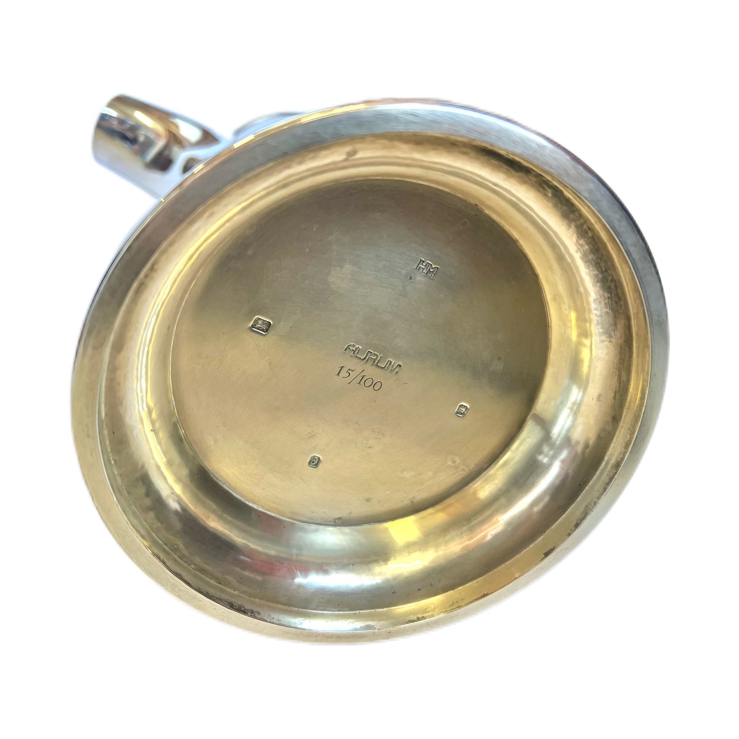 Rare British Post-War Silver Hector Miller for Aurum Epping Forest Centenary Flagon