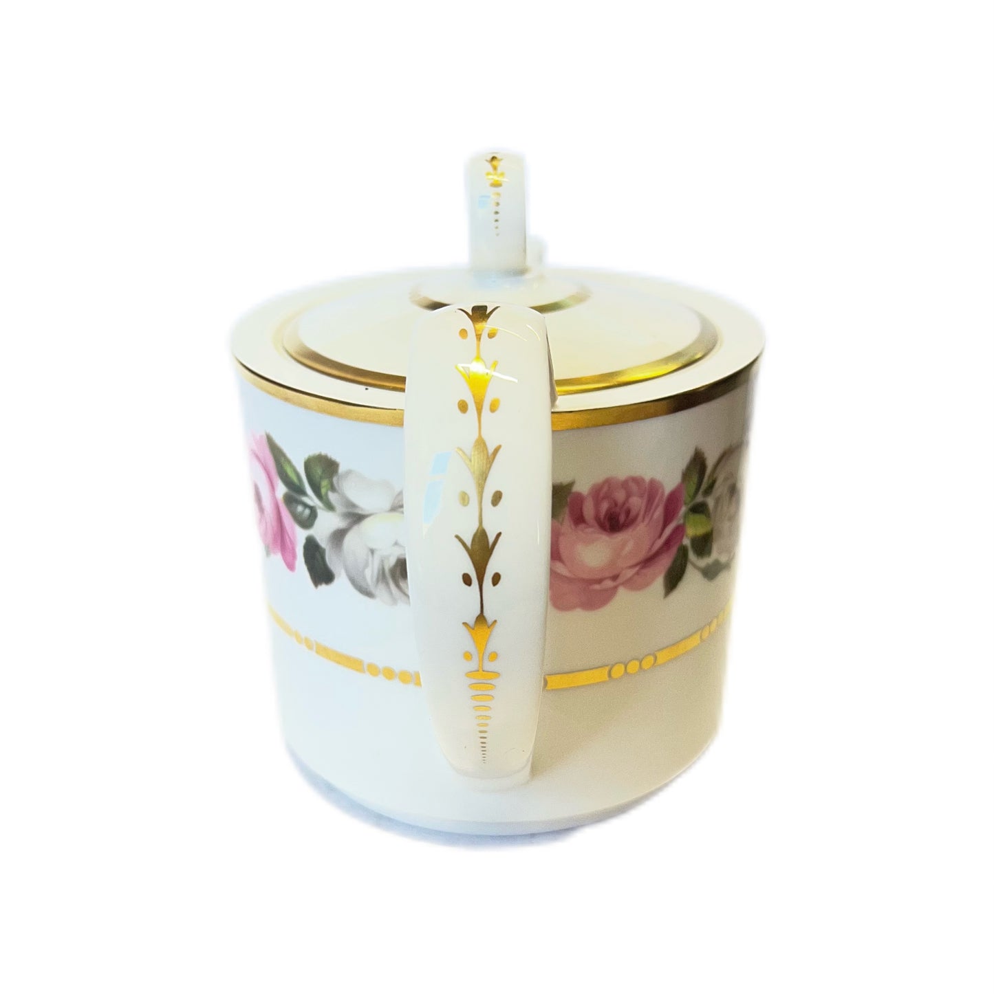 Vintage Royal Worcester bone china teapot in the Royal Garden pattern