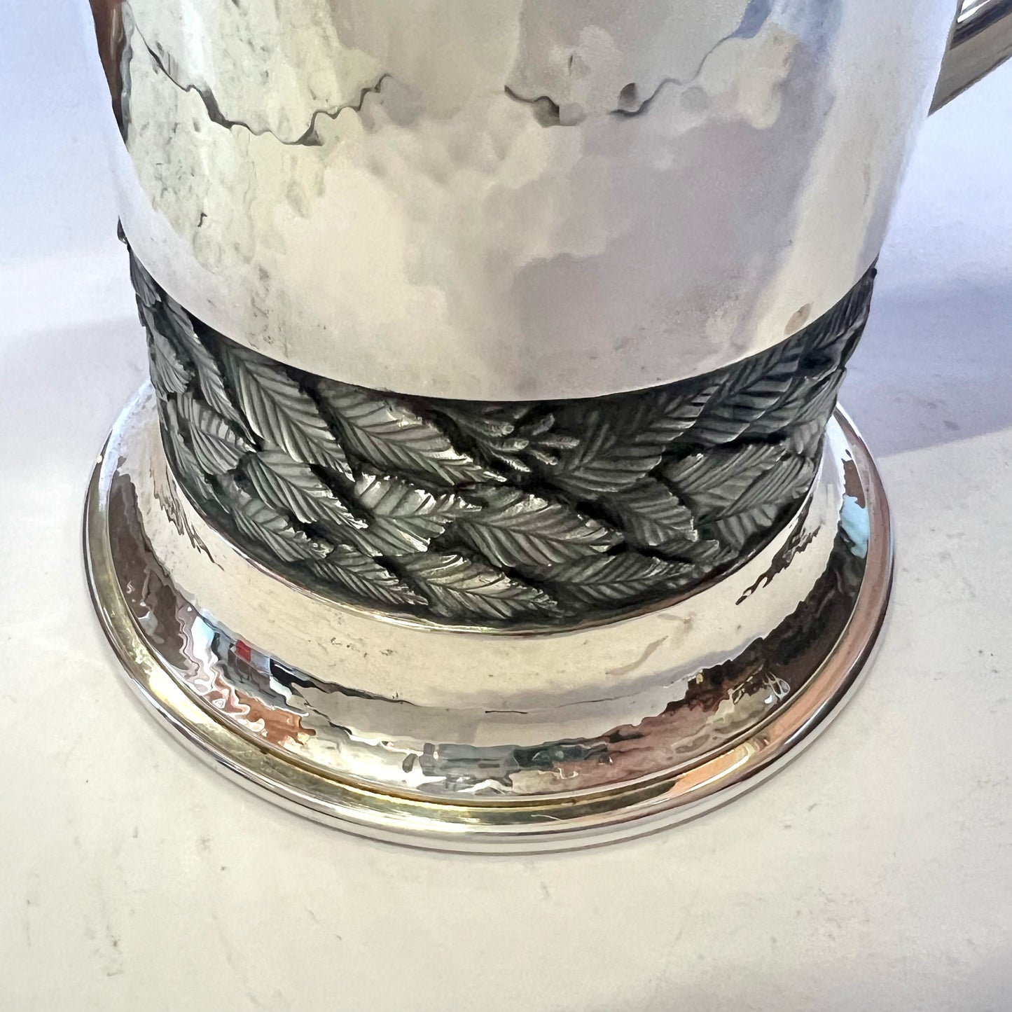 Rare British Post-War Silver Hector Miller for Aurum Epping Forest Centenary Flagon