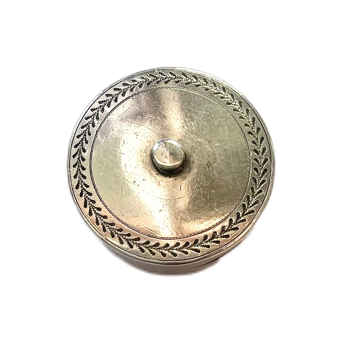 Antique George III/ George IV Scottish silver pill box with marks for Edinburgh, William & Patrick Cunningham