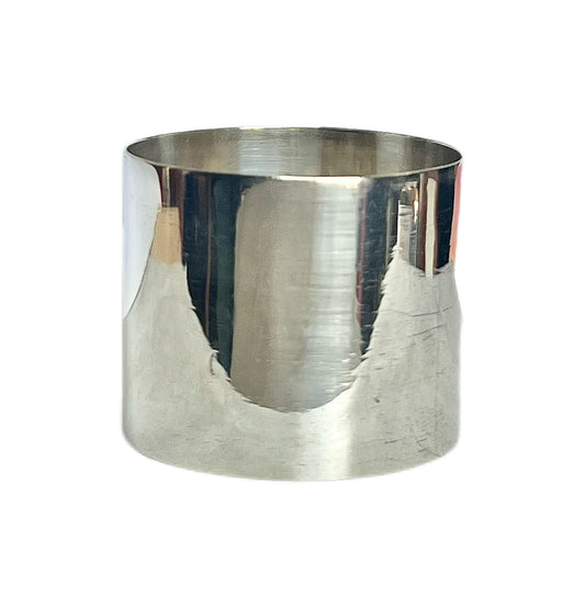 Antique sterling silver napkin ring circa 1925