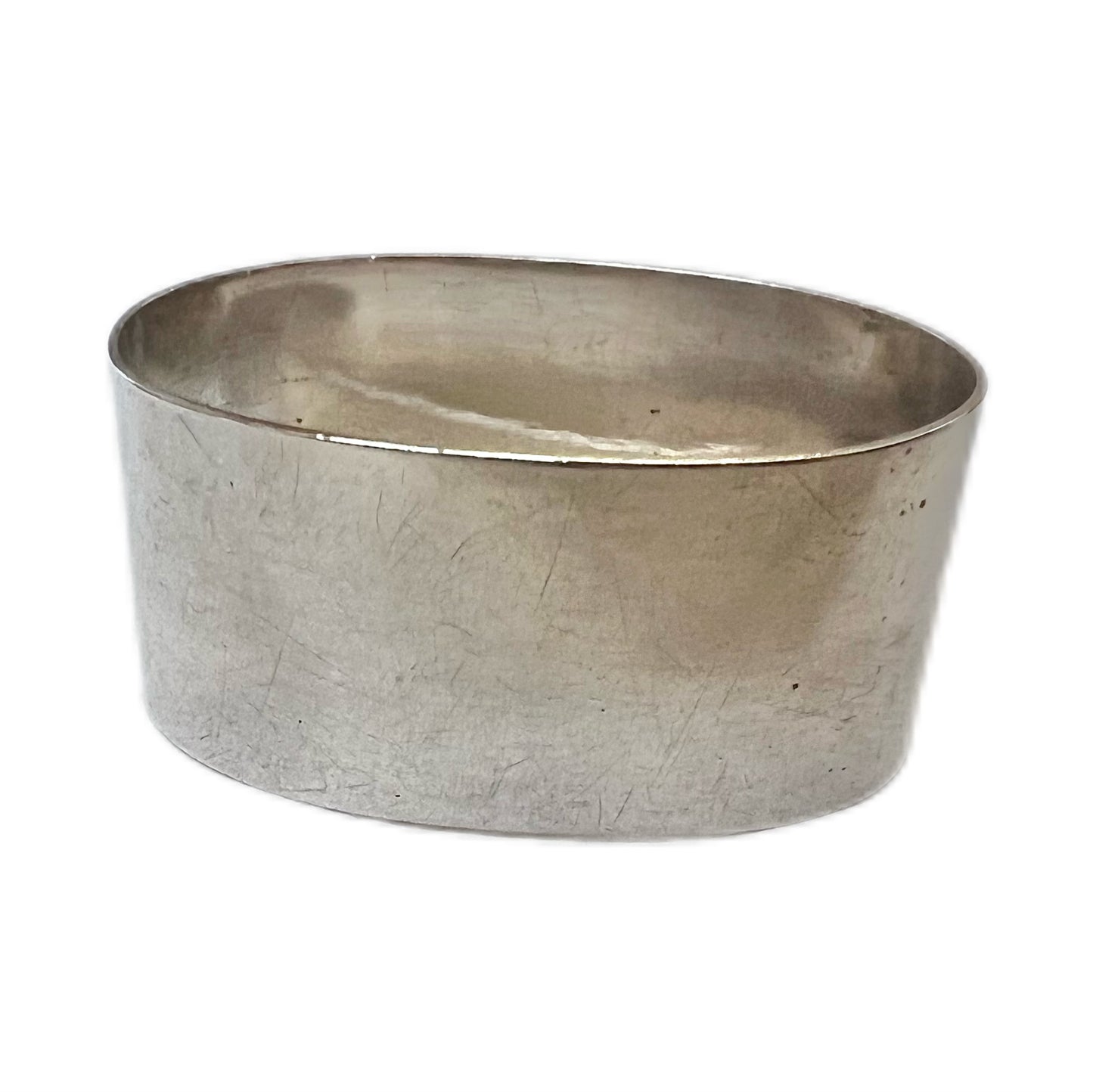 Antique Australian or New Zealand sterling silver napkin ring