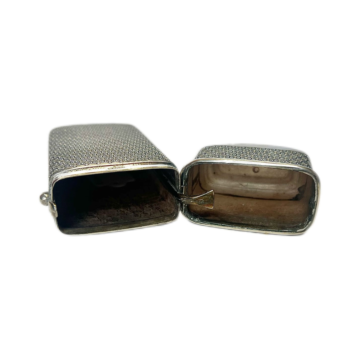 Antique Dutch .833 silver box circa 1833