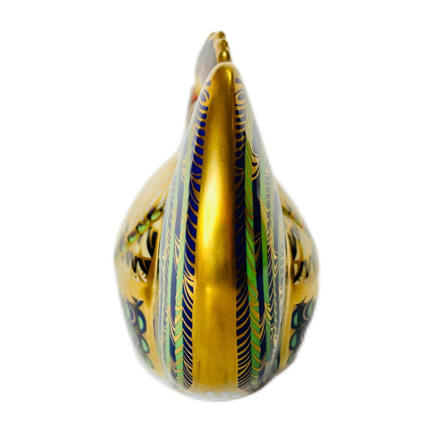 复古皇家皇冠德比“农场公鸡”镇纸摆件