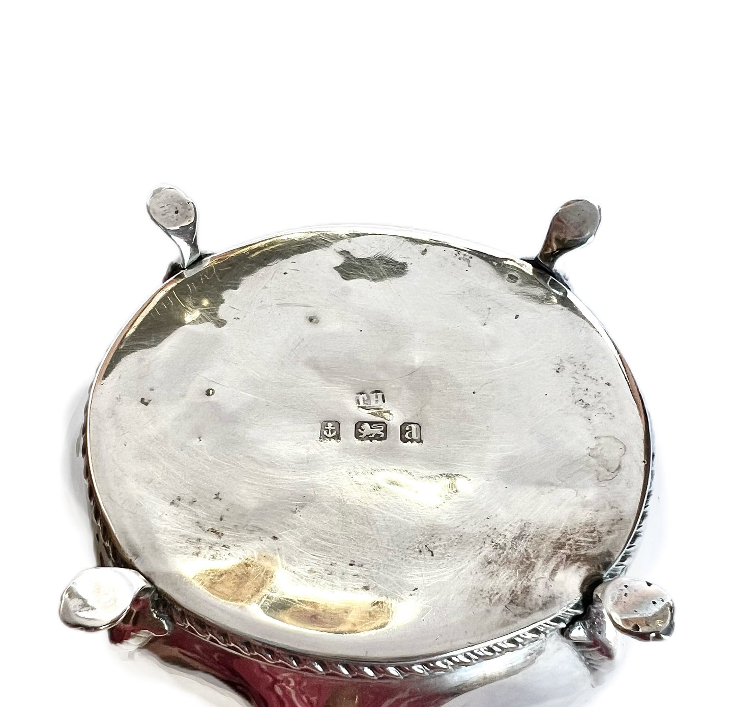 Late Victorian sterling silver jewellery casket