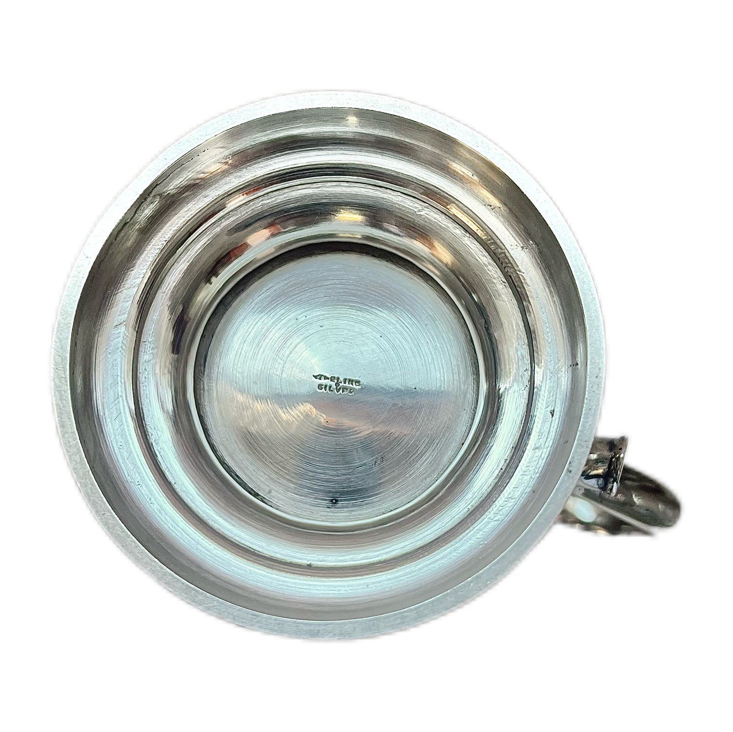 6 substantial 1920s to 1930s British Raj Anglo-Indian sterling silver tankards