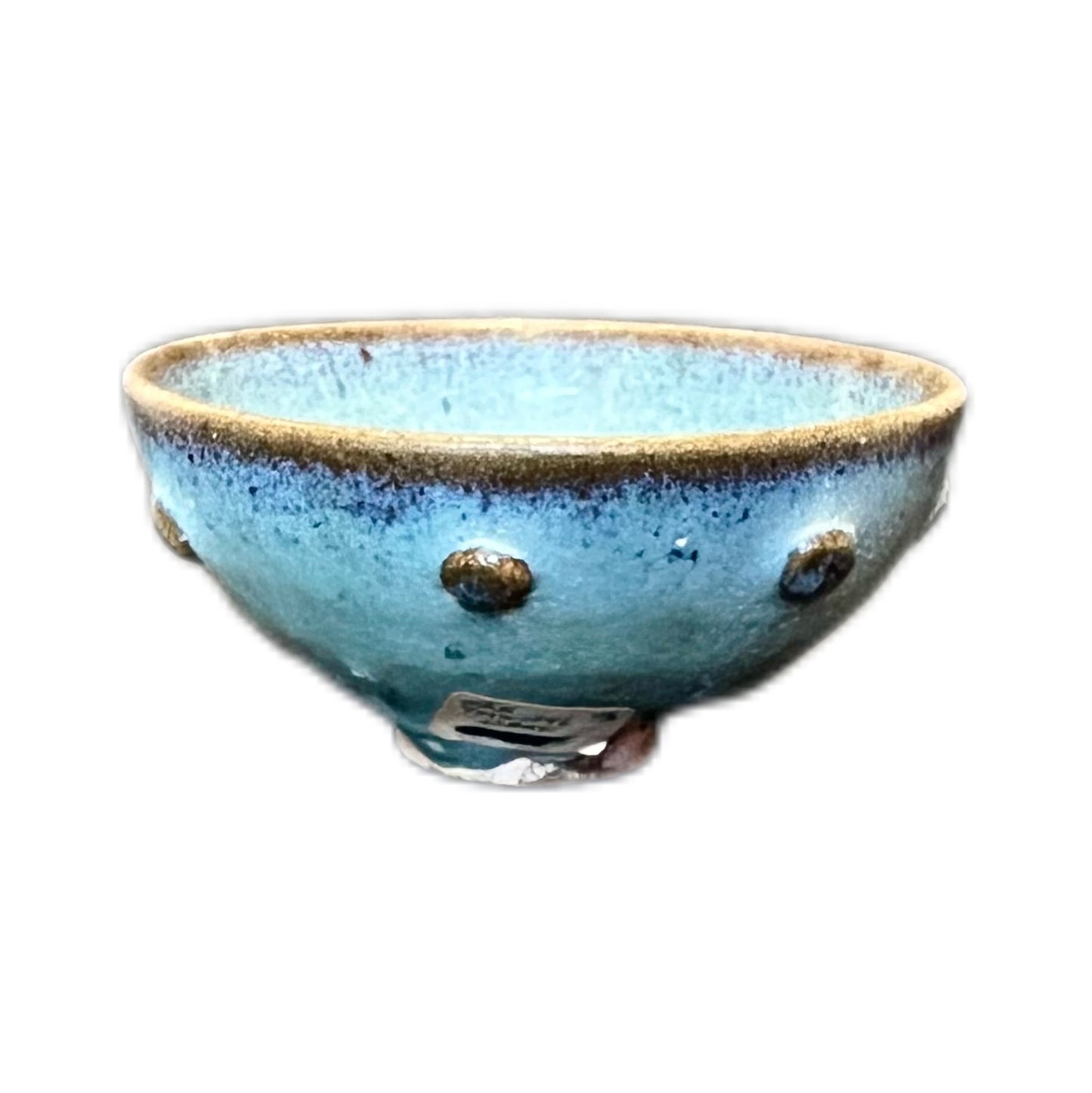Rare Jun ware Jin dynasty (1115-1234 AD) small bubble bowl
