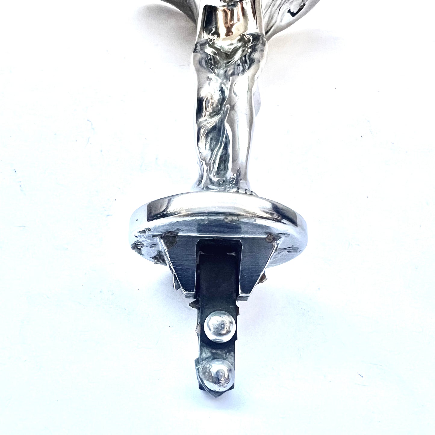 Vintage Rolls Royce Spirit of Ecstasy 'Emily" mascot, circa 1960s, Classic Car Part, Silver Cloud III Model