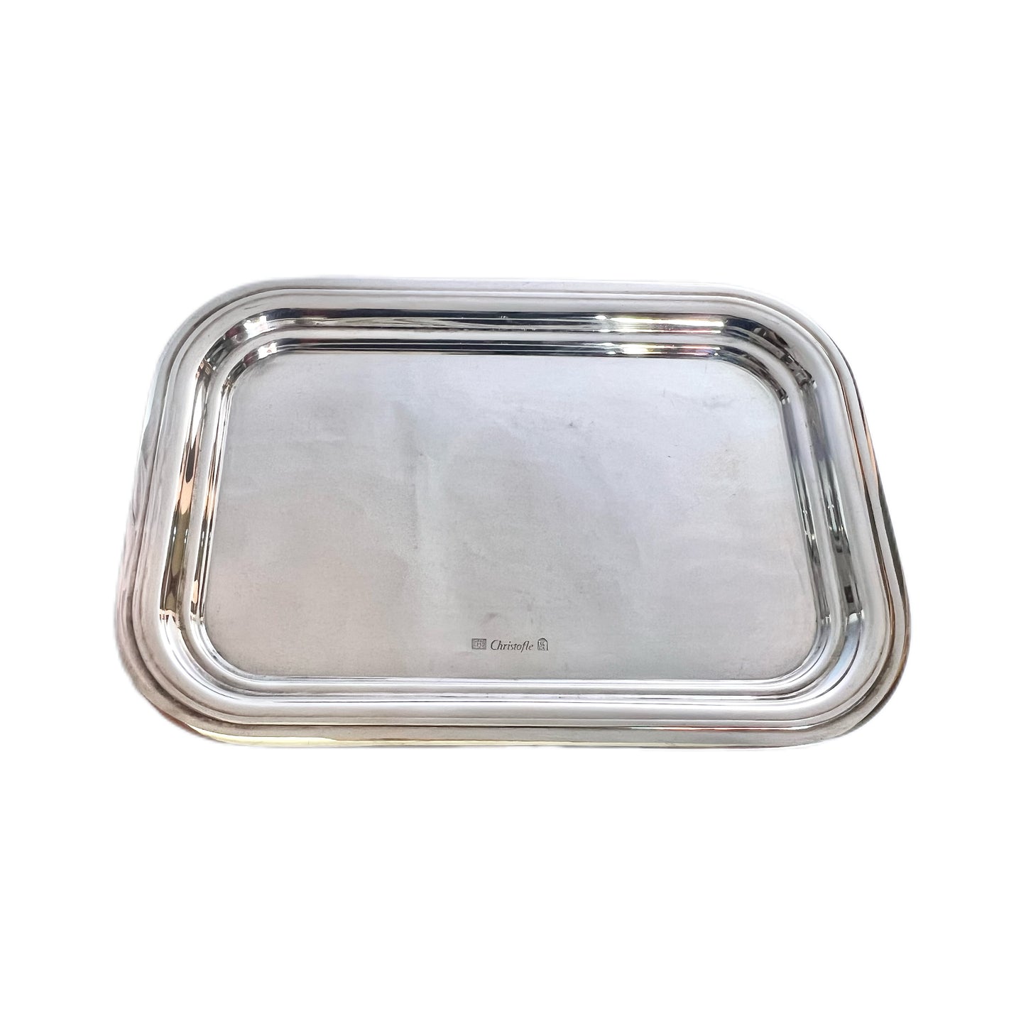 Iconic vintage Vertigo butter dish by Christofle