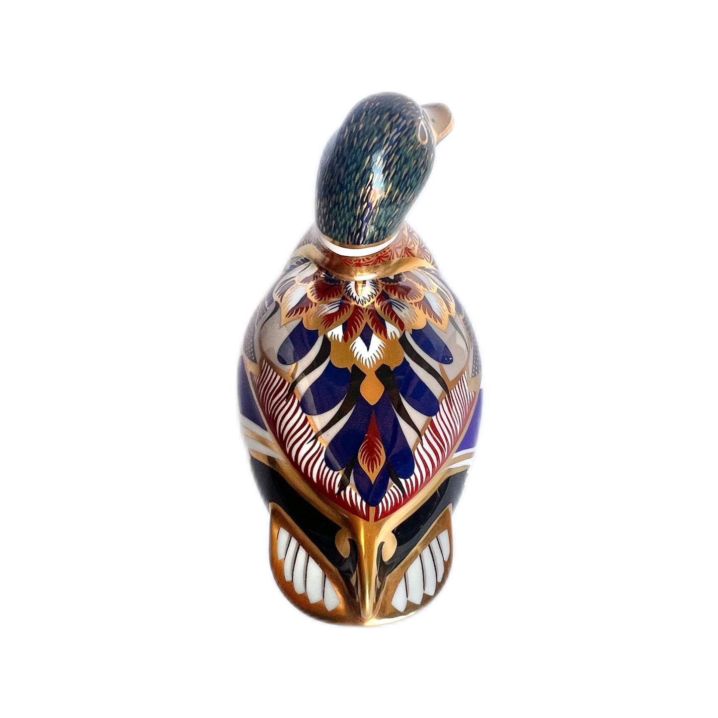 Vintage Royal Crown Derby Mallard paperweight figurine circa 1998