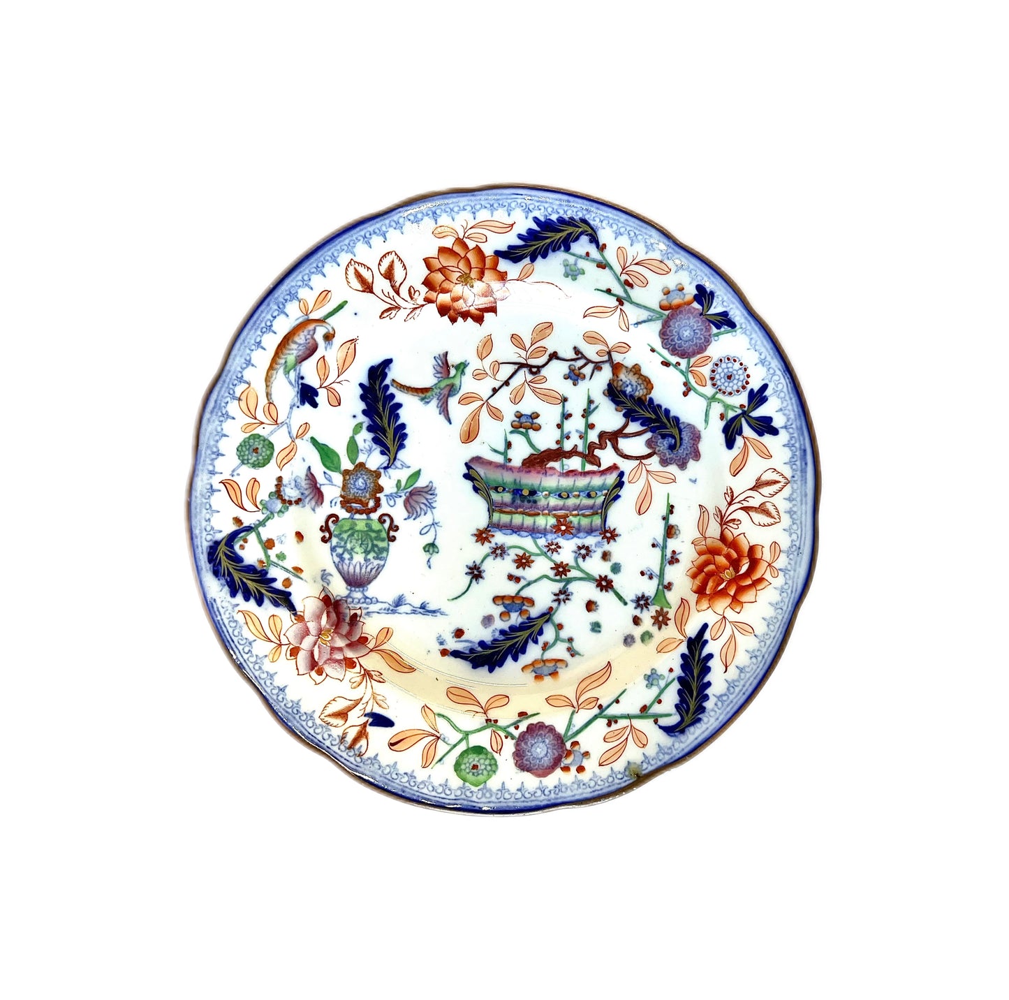 Antique 19th century Meissen plate