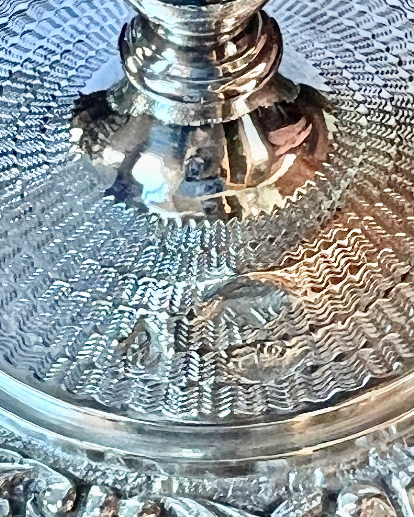 Late 19th century Ottoman Empire, possibly Egyptian, .900 silver goblet