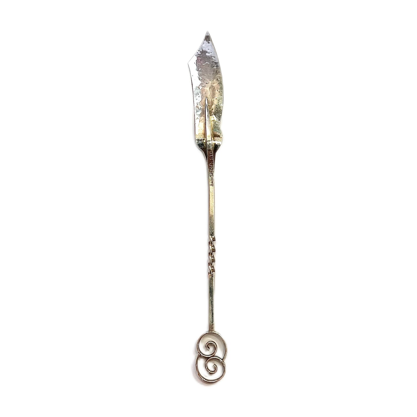 Vintage possibly Antique Australian Sargison’s Arts and Crafts sterling silver spreader