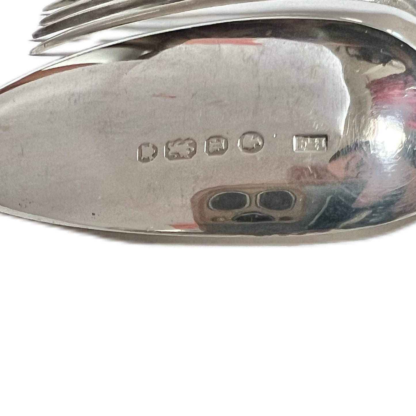 Antique Victorian sterling silver 3pcs christening set by Francis Higgins