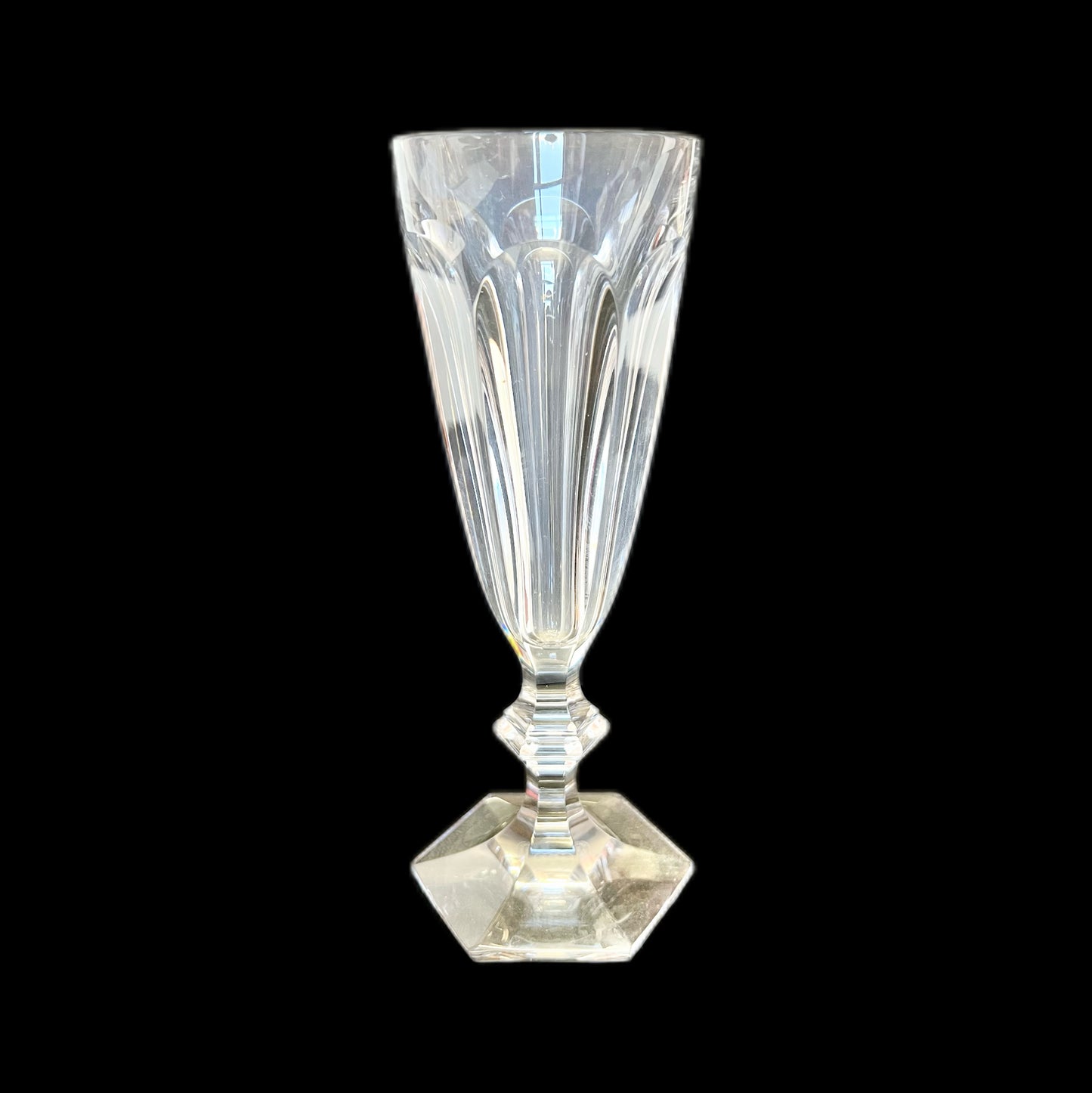 Vintage Baccarat Harcourt 1841 champagne flute