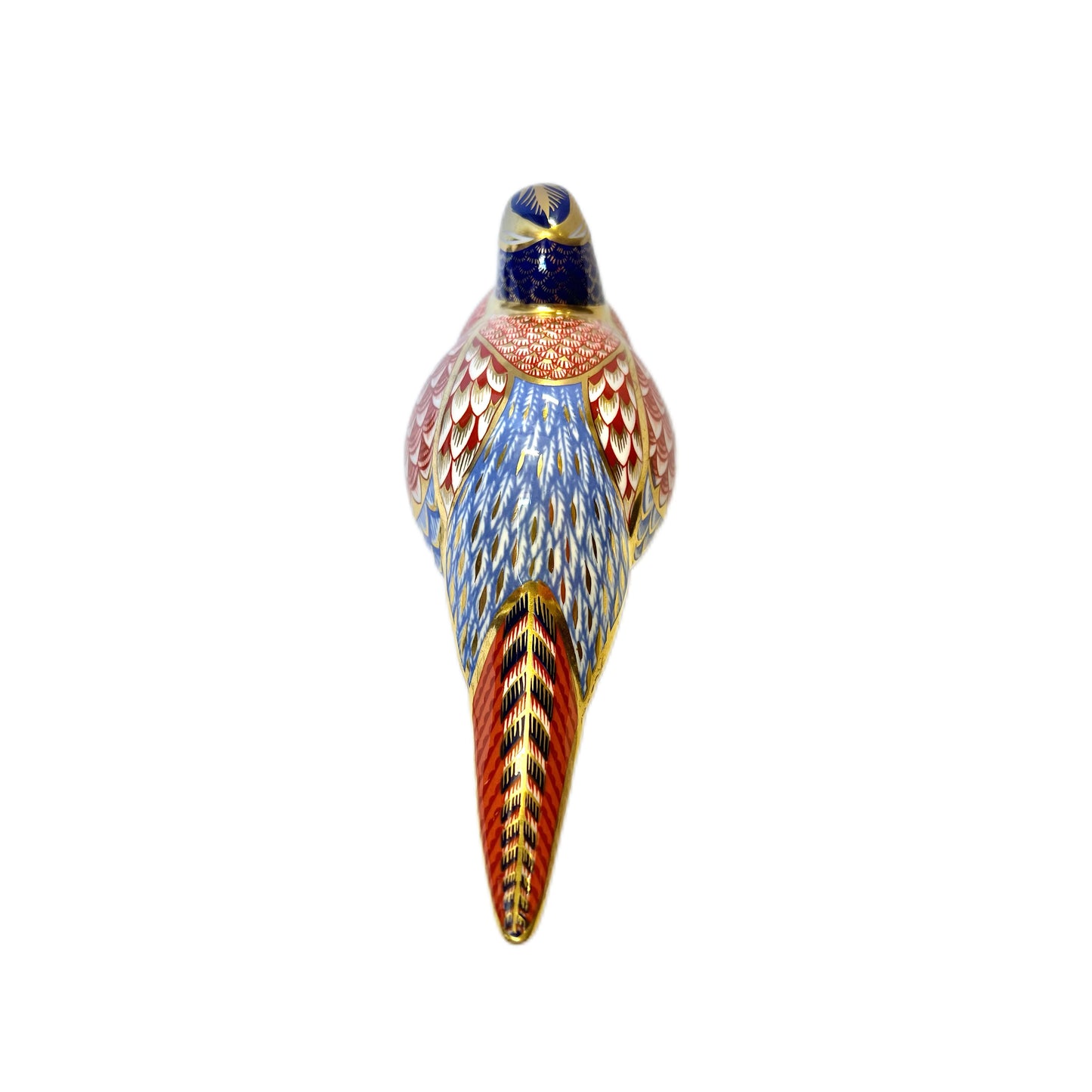 Vintage Royal Crown Derby Pheasant paperweight figurine