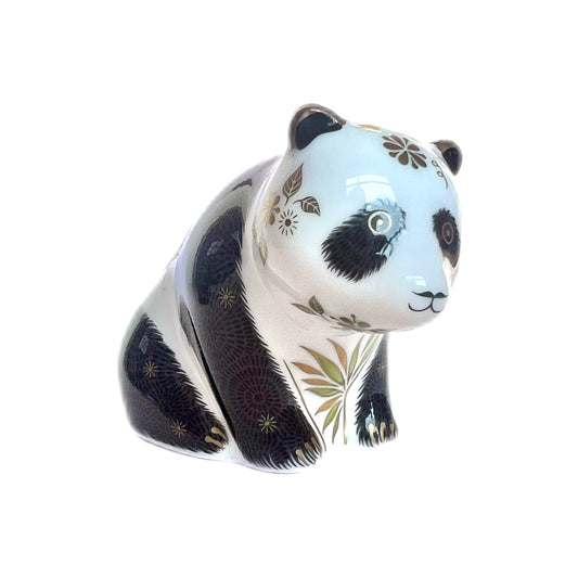 Pre-Release Limited Edition Royal Crown Derby Baby Panda paperweight figurine circa 2009