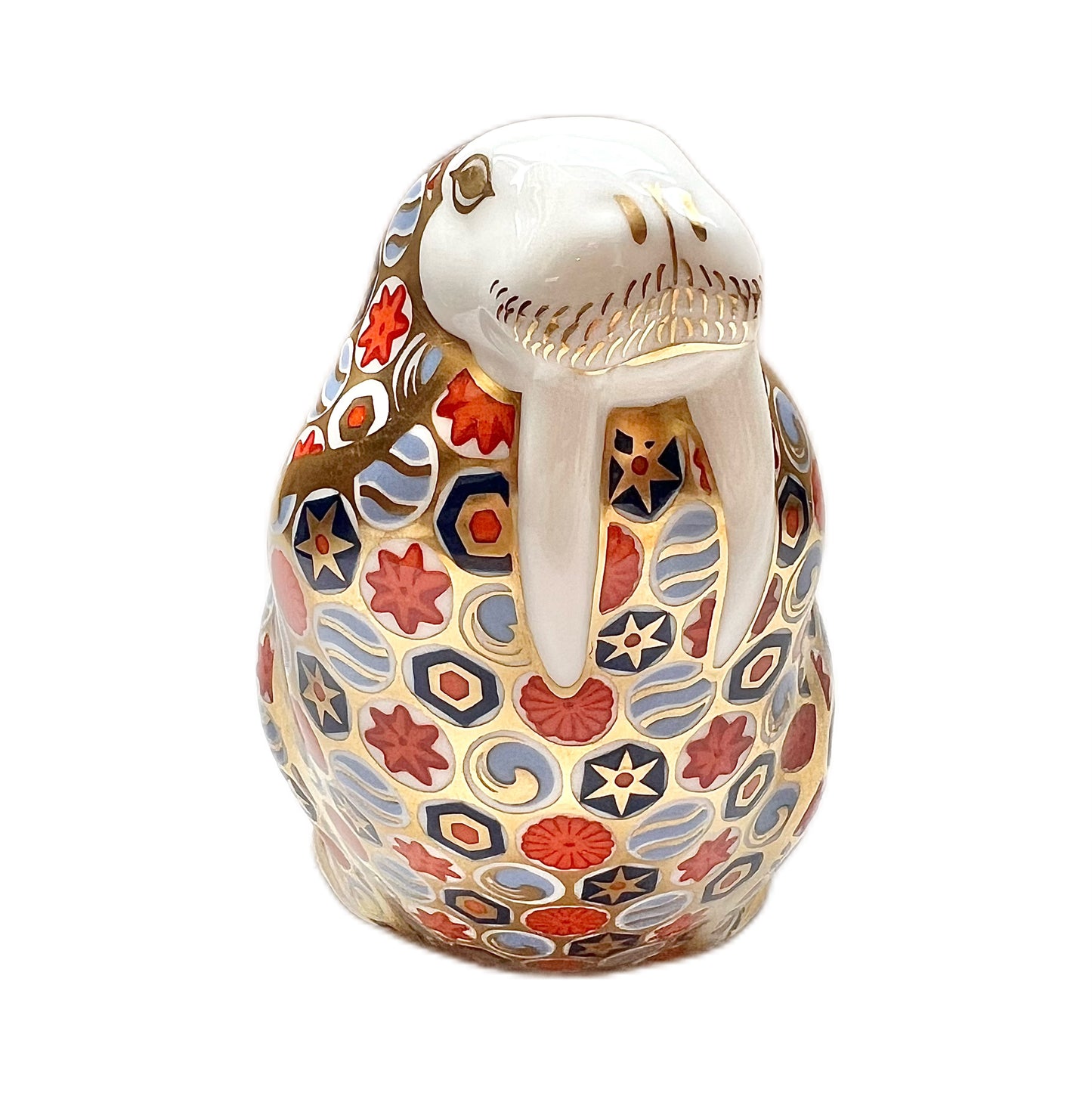 Rare Royal Crown Derby Walrus figurine circa 1987