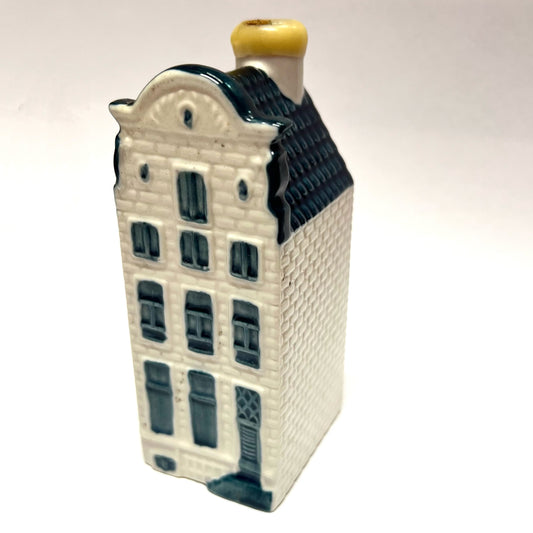 Vintage KLM Delft miniature House 60 novelty decanter