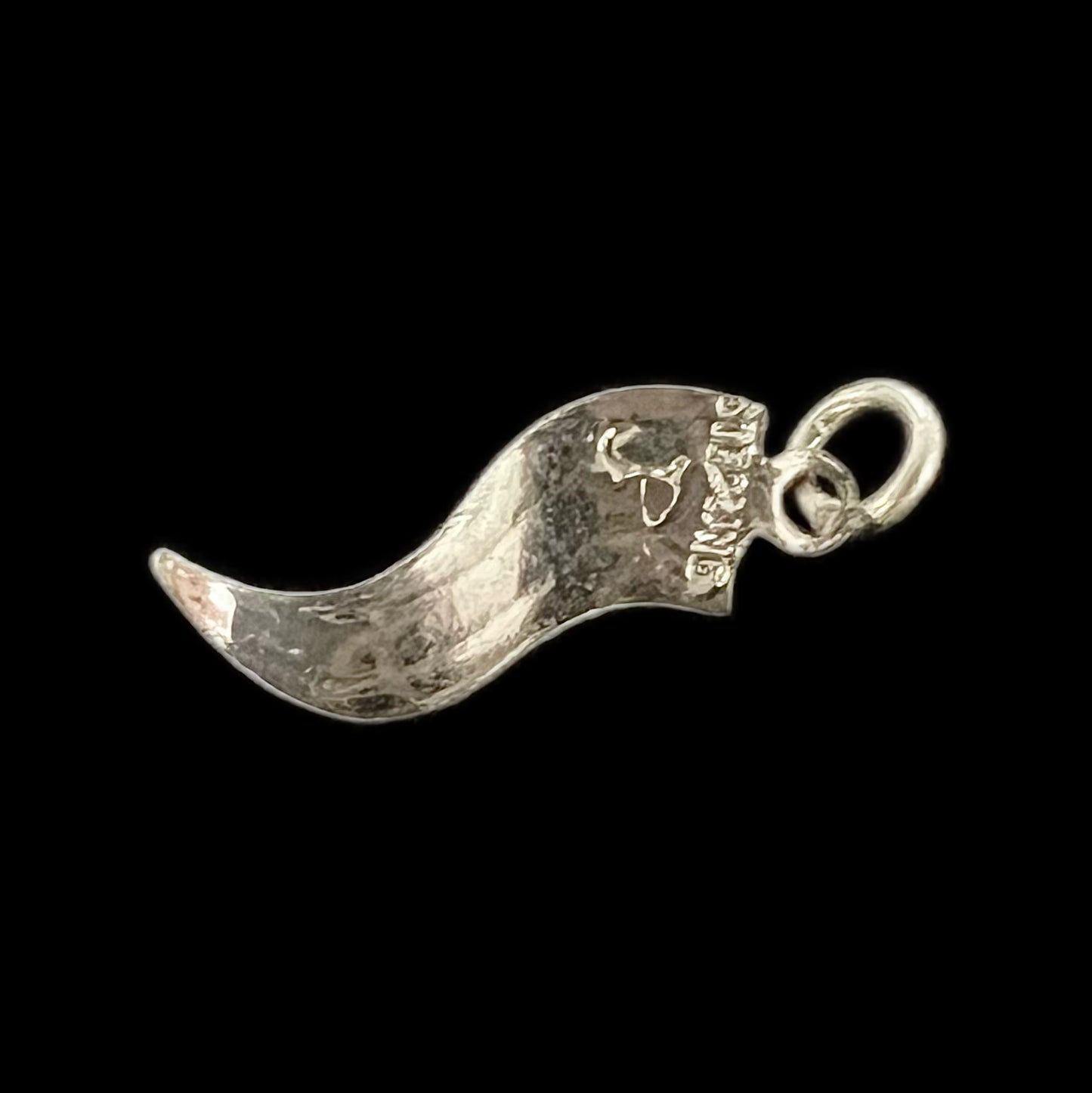 Vintage sterling silver San Francisco flag charm