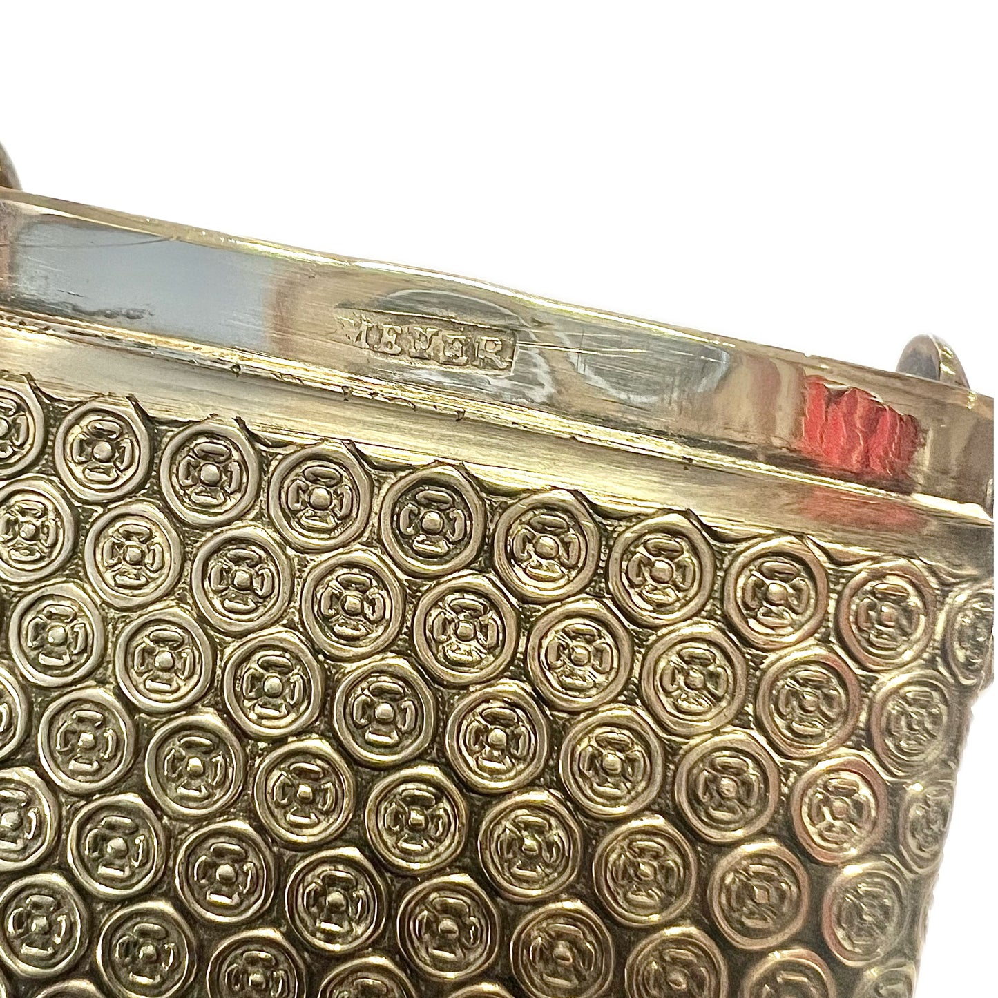 Antique Dutch .833 silver box circa 1833