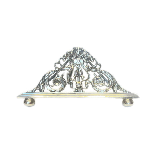 Edwardian sterling silver card holder by William Hutton & Sons Ltd