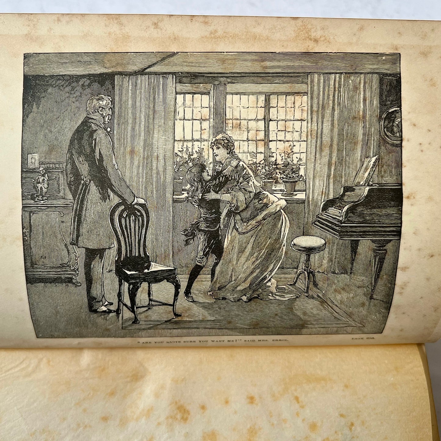 Antiquarian 1906 edition of Little Lord Fauntleroy by Frances Hodgson Burnett