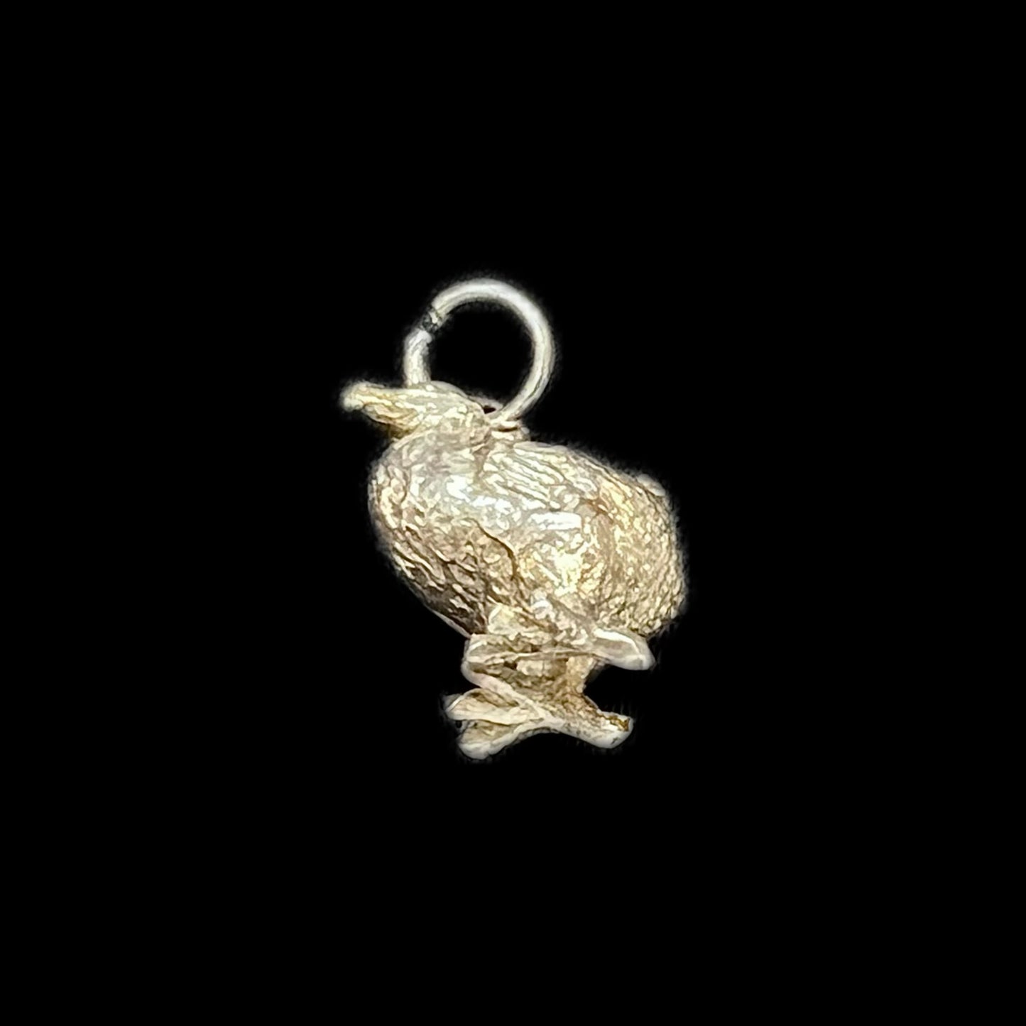Vintage sterling silver dodo charm
