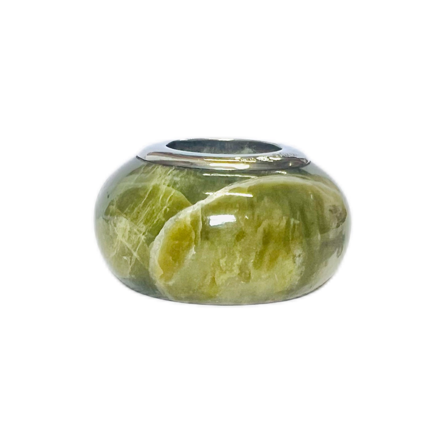 乔治五世时期古董蛇形纯银针垫