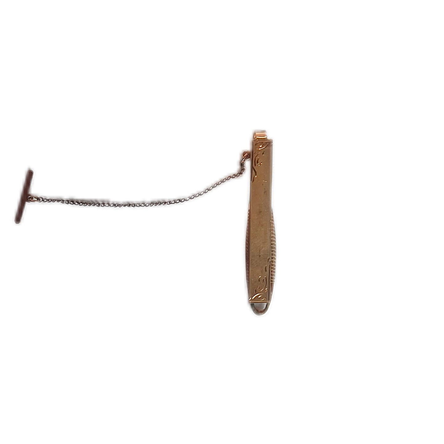 Vintage possibly antique 9ct gold men’s tiebar / tieclip