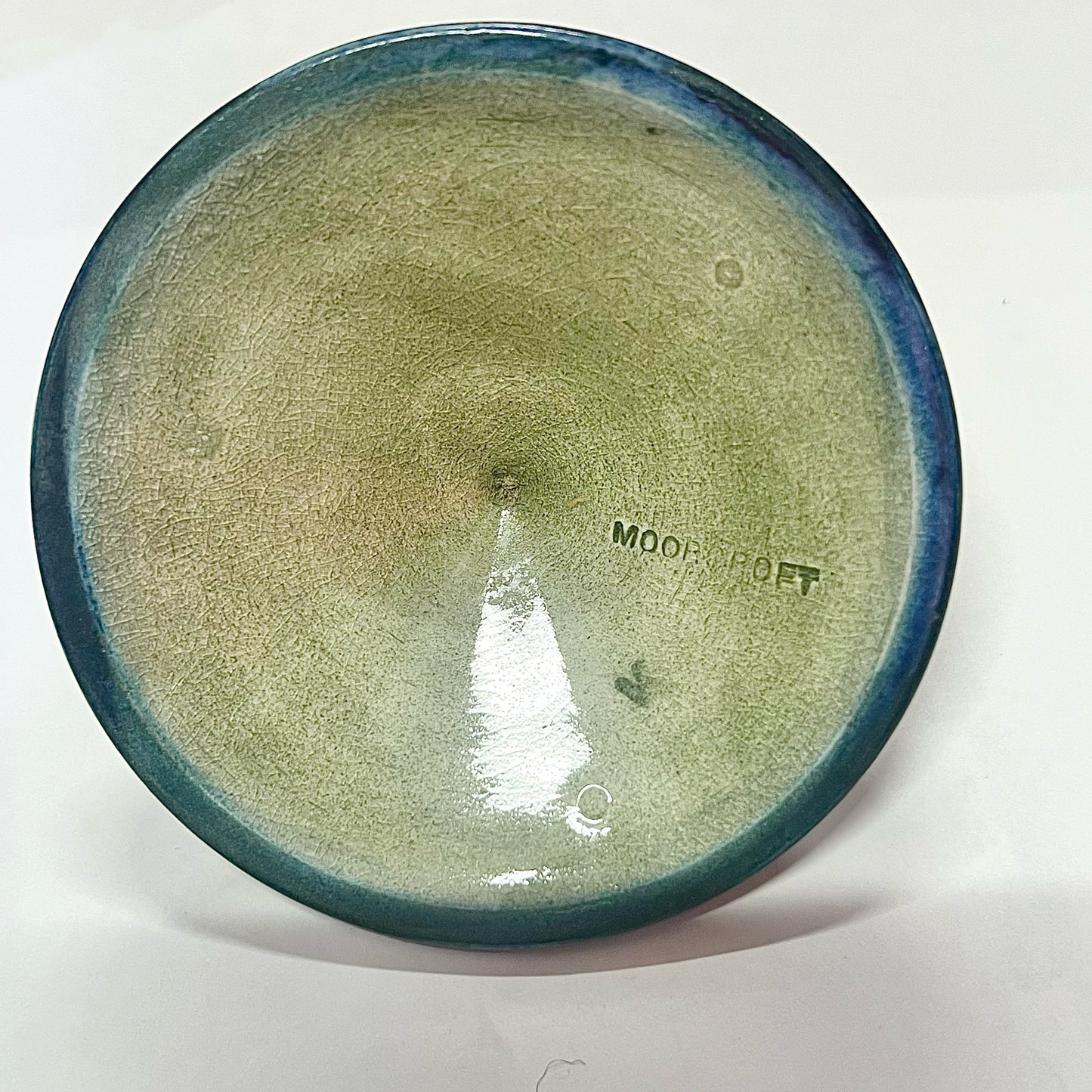 Antique William Moorcroft Fruit & Berry pattern lidded bowl