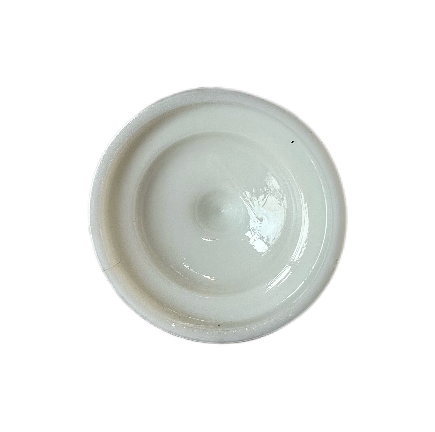 Rare antique Whitall Tatum Milk Glass Opium Apothecary Jar