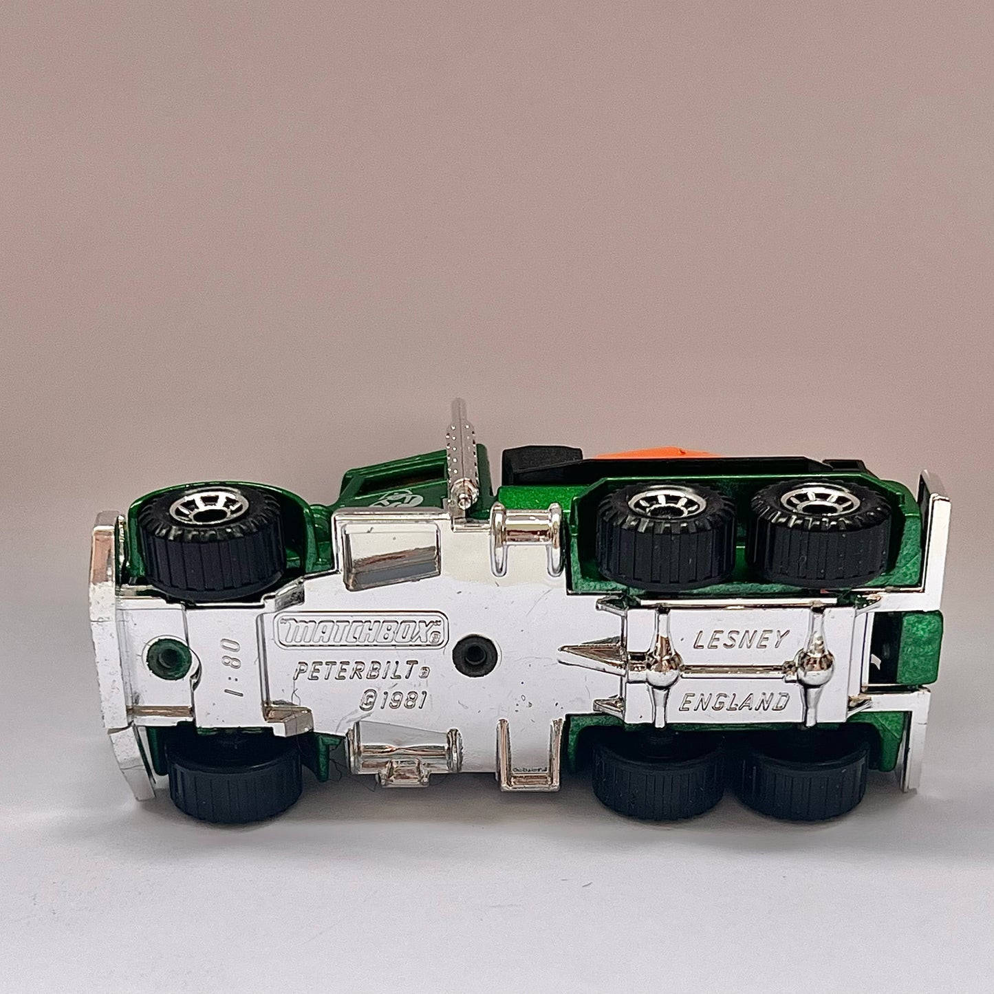 Rare MB19 Peterbilt Cement Truck Matchbox Car, made in England circa 1982