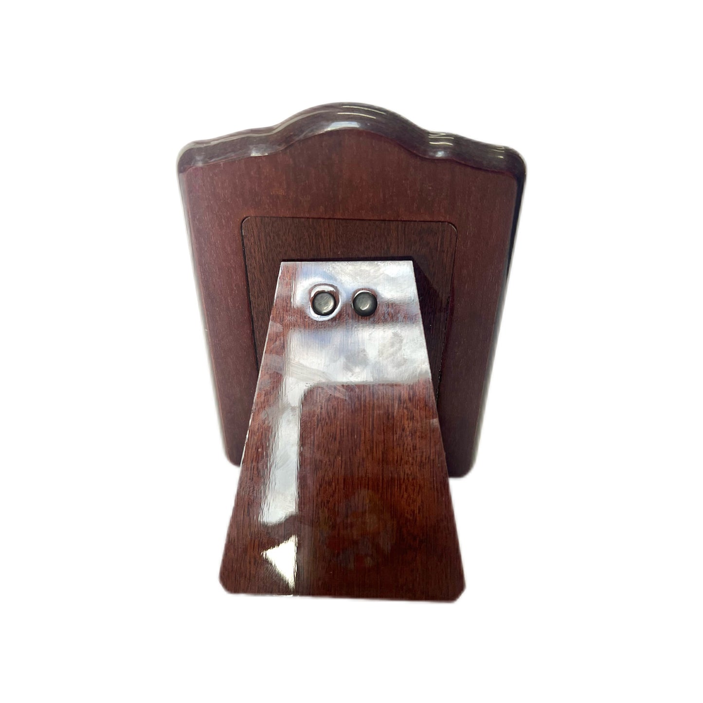 Vintage New Zealand Samuel Marsden Collegiate sterling silver photo frame