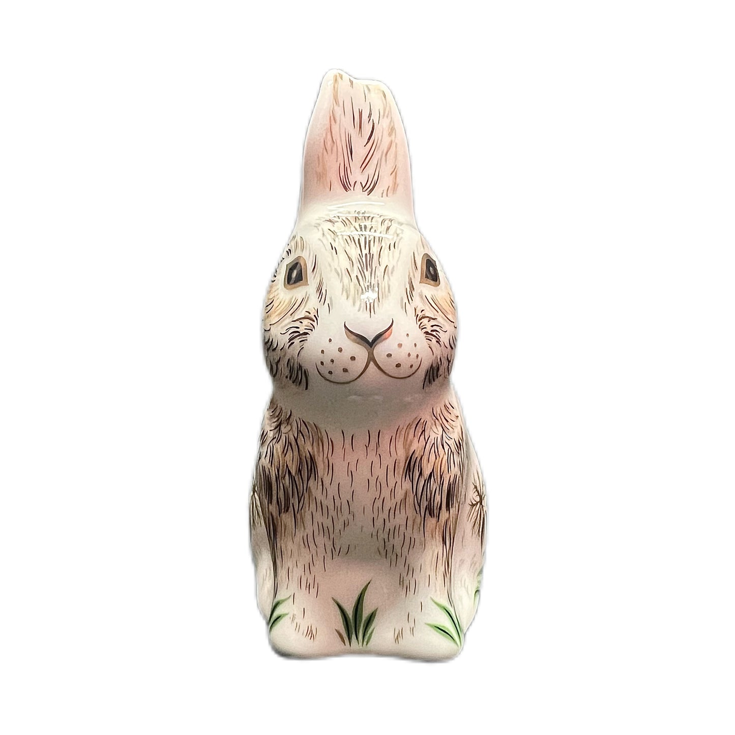 Royal Crown Derby “Nibbles” rabbit paperweight figurine, 2013