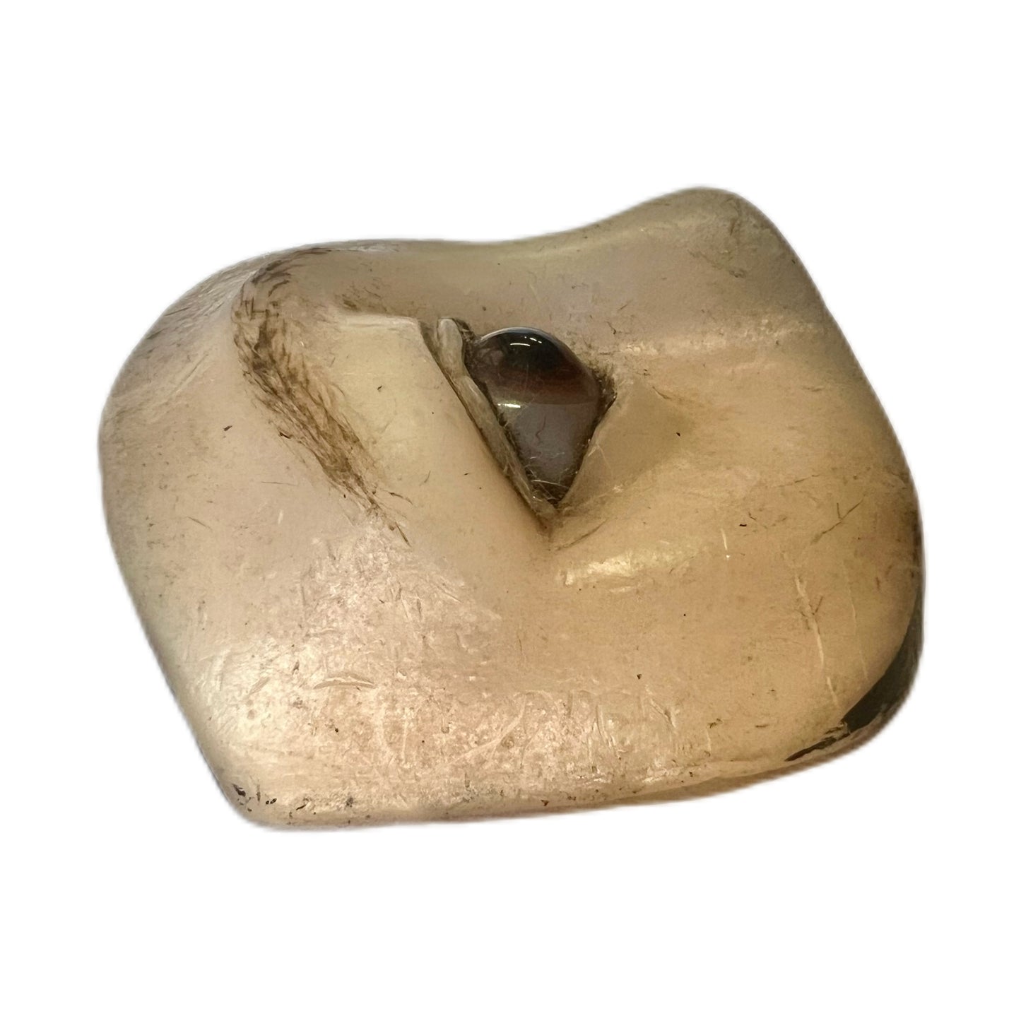 Antique John Weiss & Co eye speculum and wax eye model