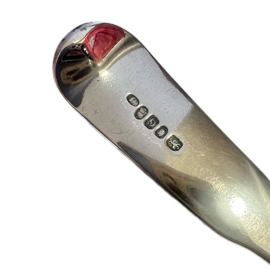 Rare Peninsular War 57th West Middlesex “Albuhera” regimental silver serving ladle