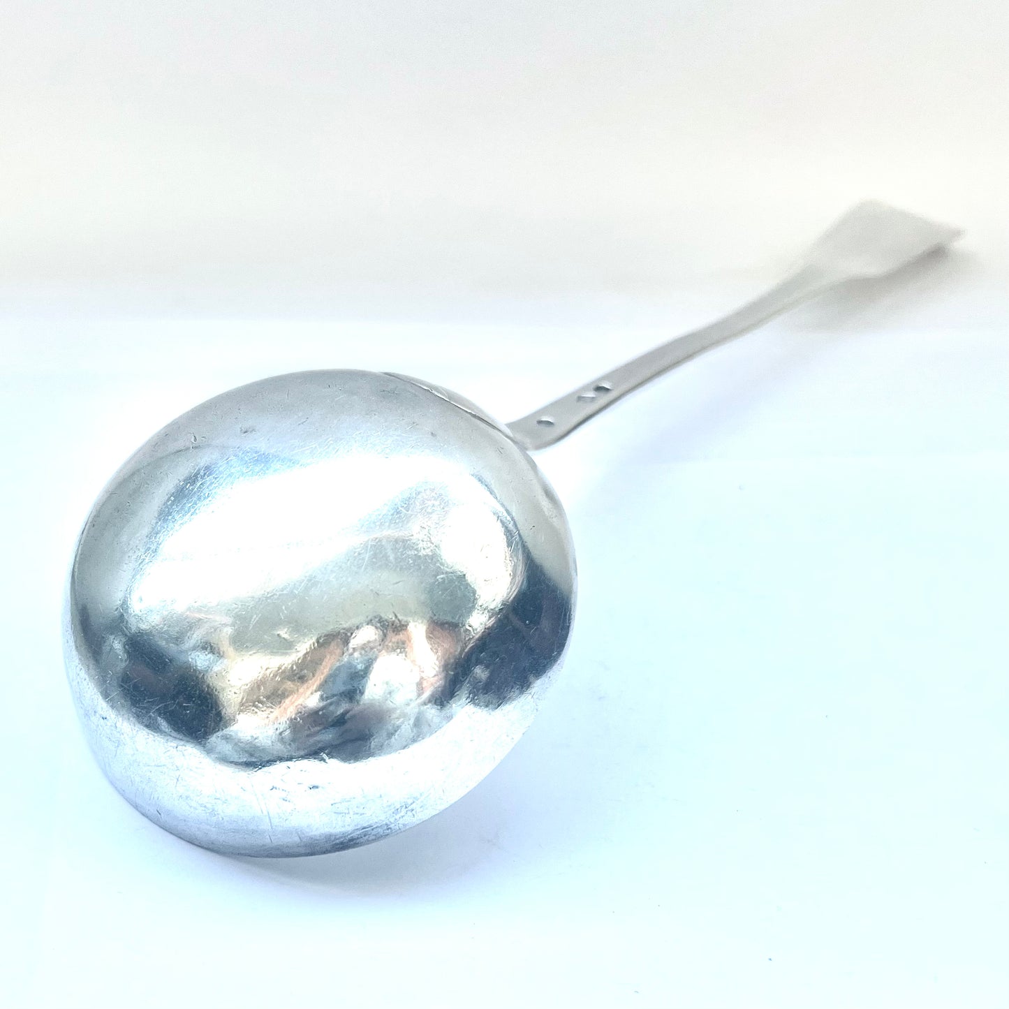 Antique 19th century French .950 silver ladle, hallmarked for Francois-Dominique Naudin