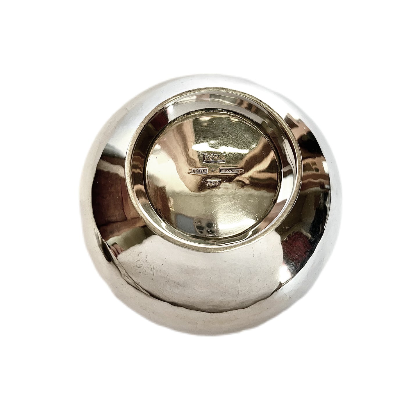 Mid Century American sterling silver bowl by William L. DeMatteo