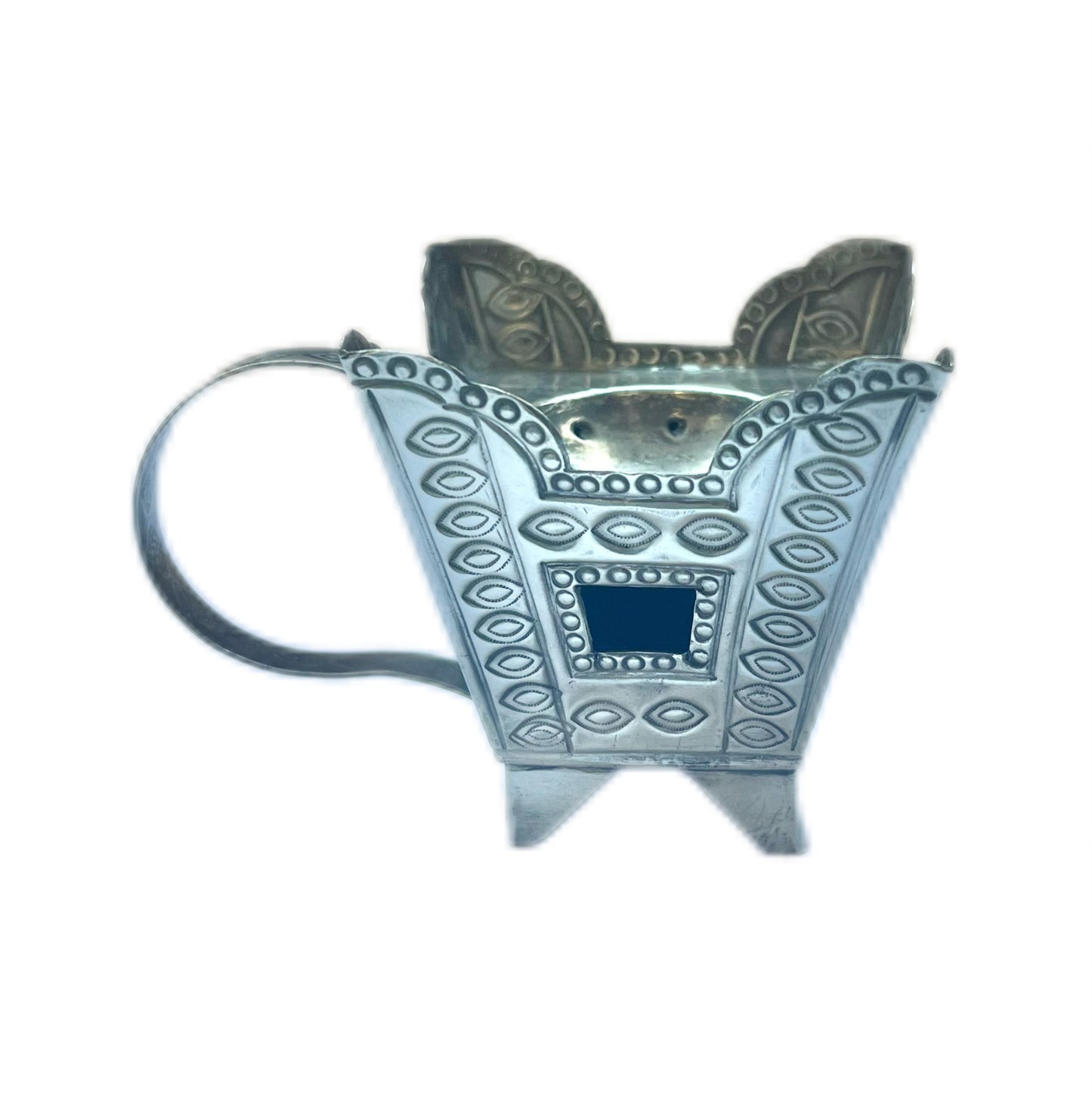 Early to mid 20th century Omani sterling silver incense burner