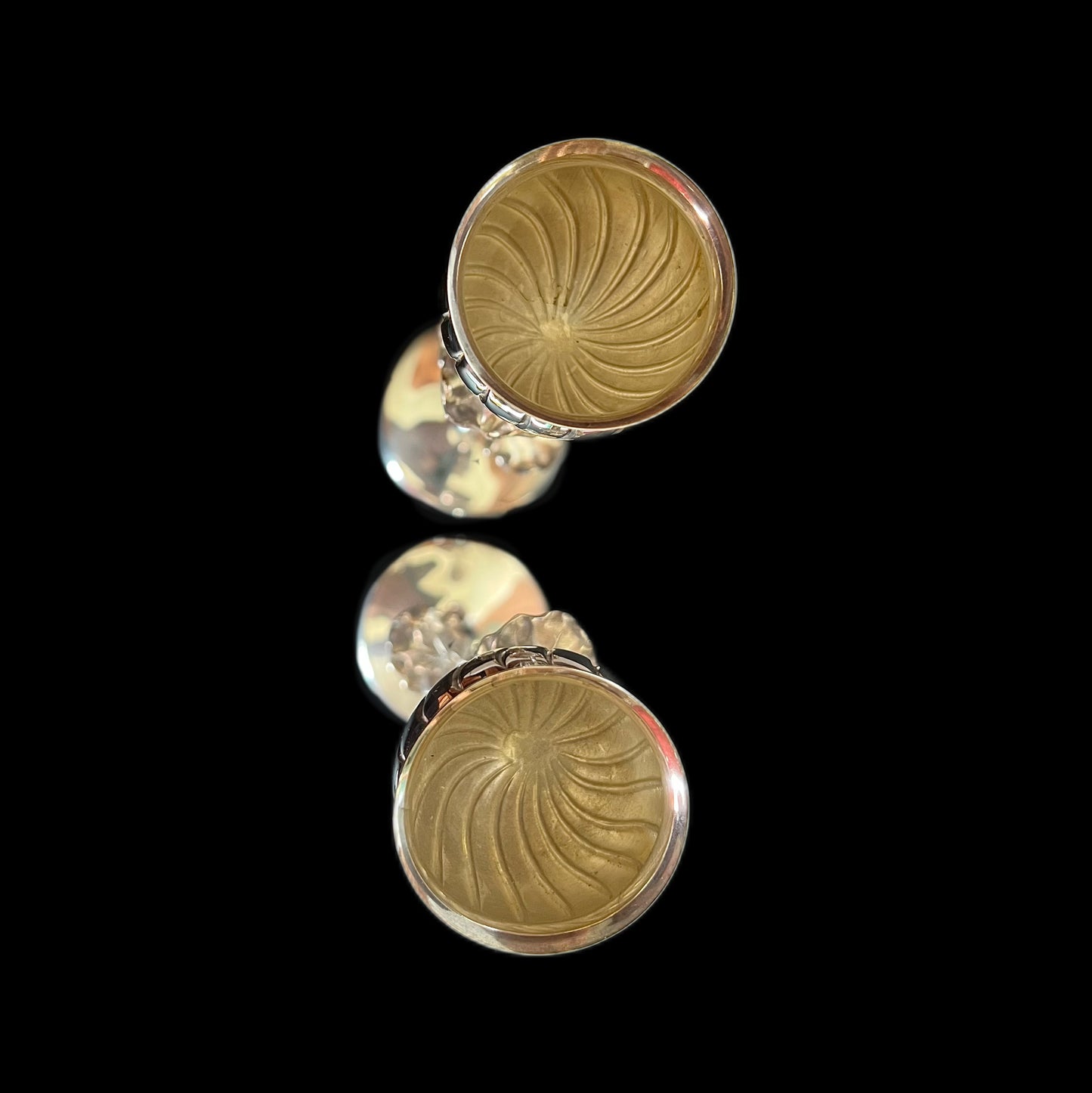 Pair of early 20th century Continental European .800 silver lotus candlesticks