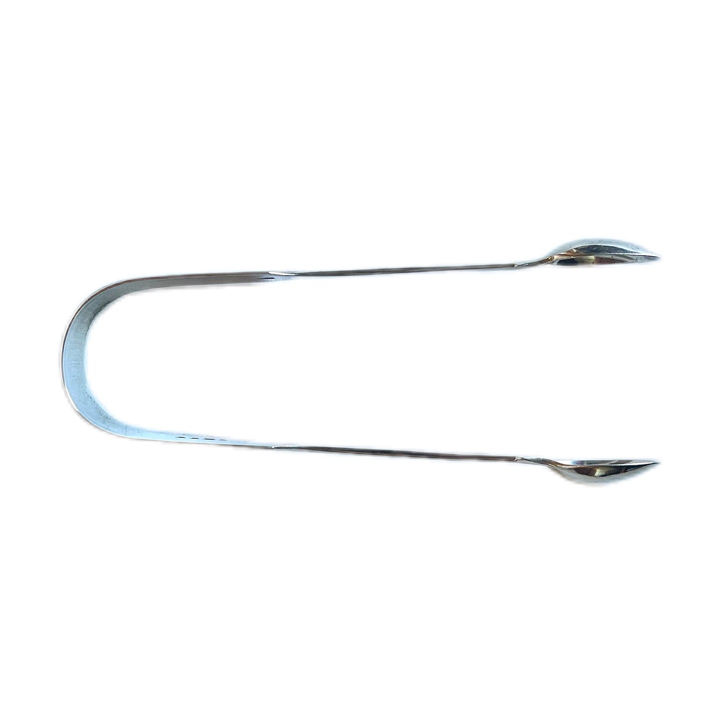 Early Victorian silver tongs, London, 1846, Jacob Wintle