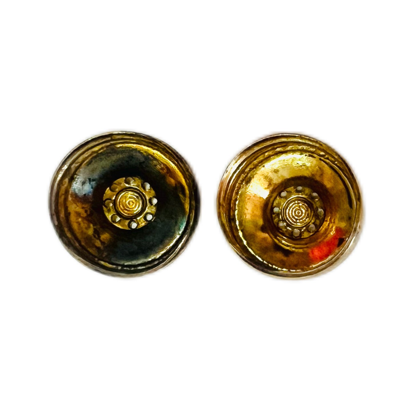 David Andersen enamel and silver silver salt and pepper shakers with silver-plated tray