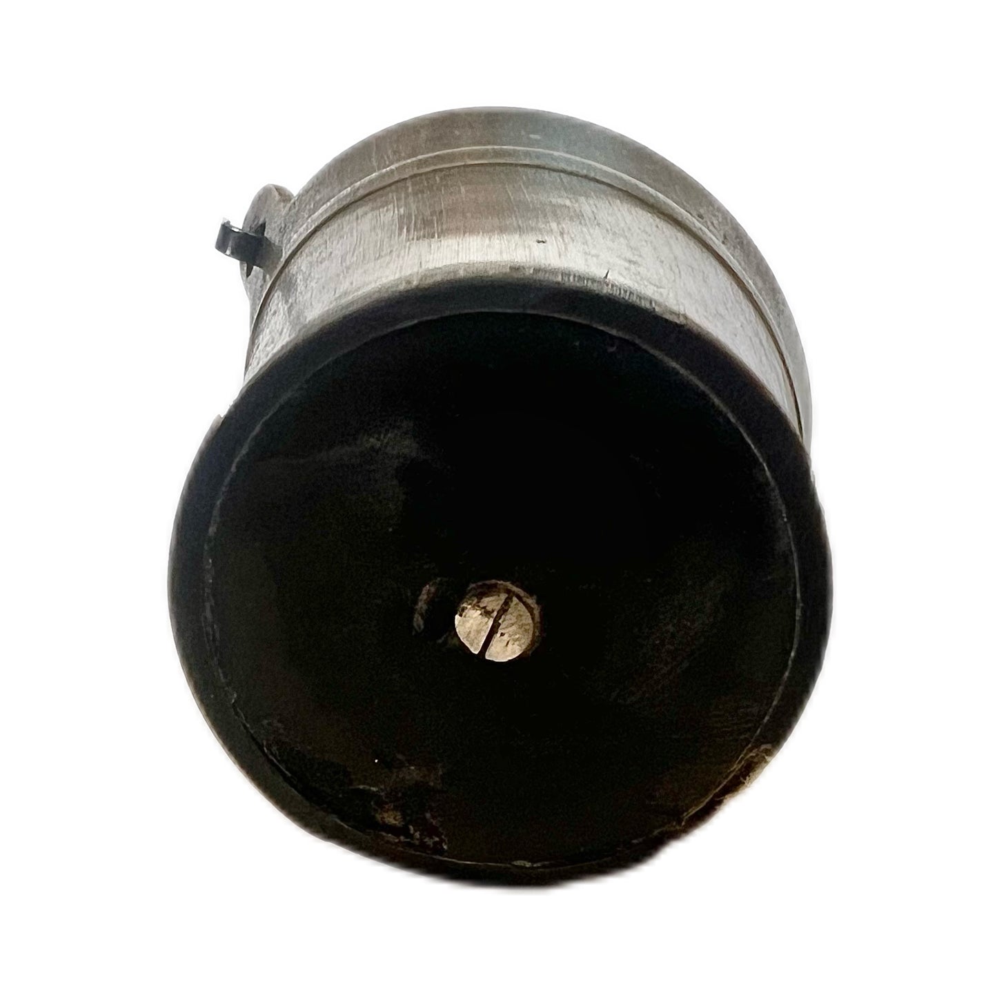 Antique Victorian 19th century pen wipe with sterling silver handle