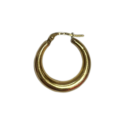 Single vintage 9ct gold earring