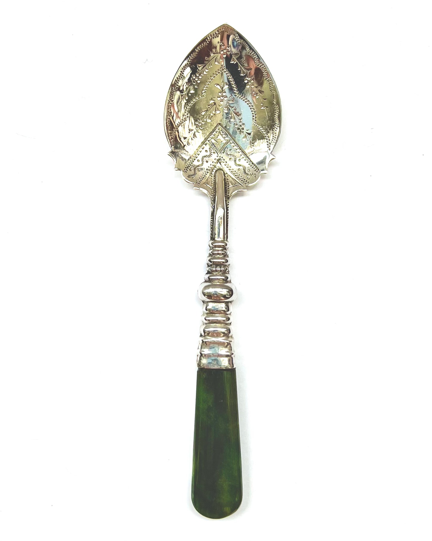 Antique New Zealand sterling silver tea spoon, Birmingham, 1920, Adie & Lovekin Ltd