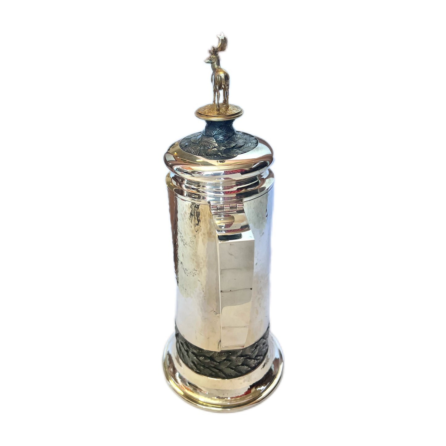 Rare British Post-War Silver Hector Miller for Aurum Epping Forest Centenary Flagon