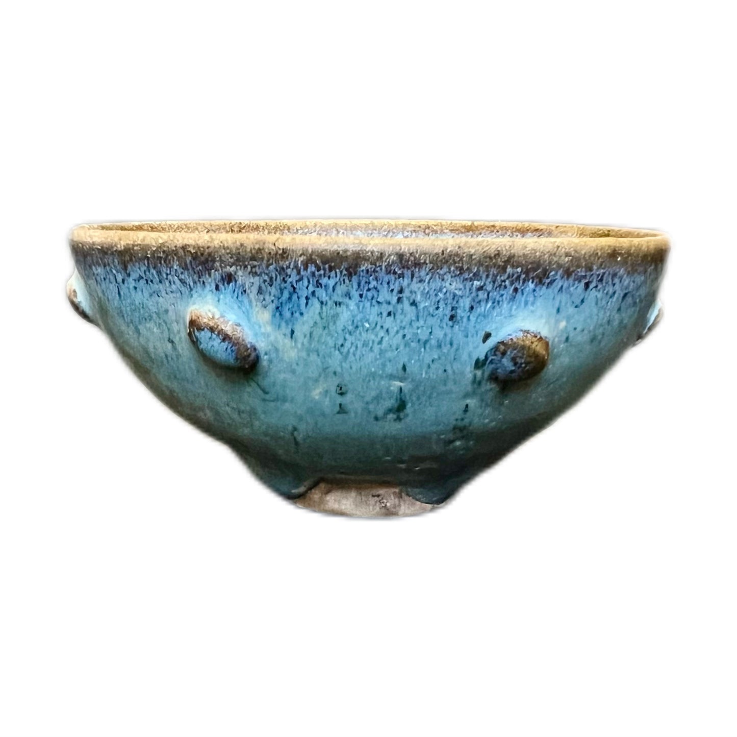 Rare Jun ware Jin dynasty (1115-1234 AD) small bubble bowl