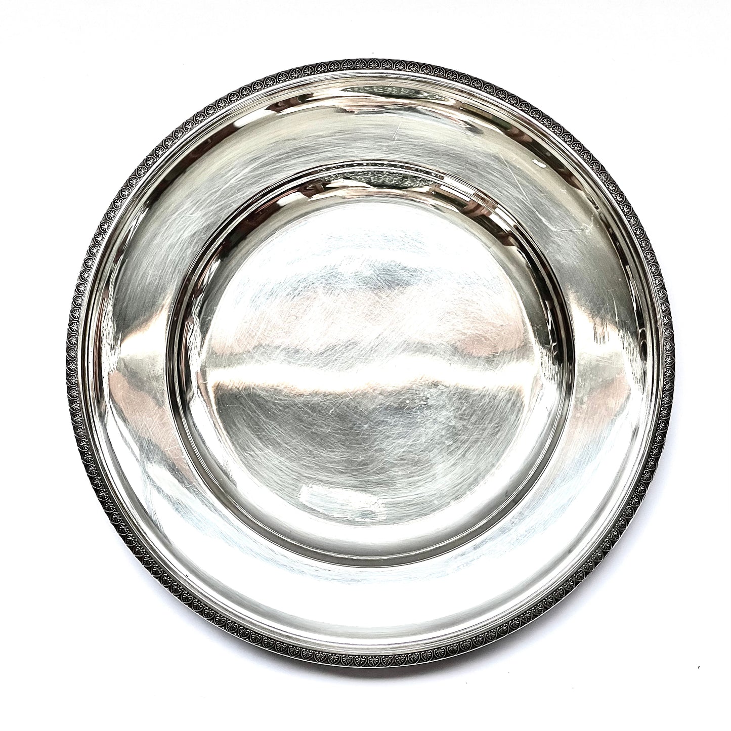 19th century Austrian .800 silver salver/waiter circa 1867 to 1872 by Joseph Carl Klinkosch