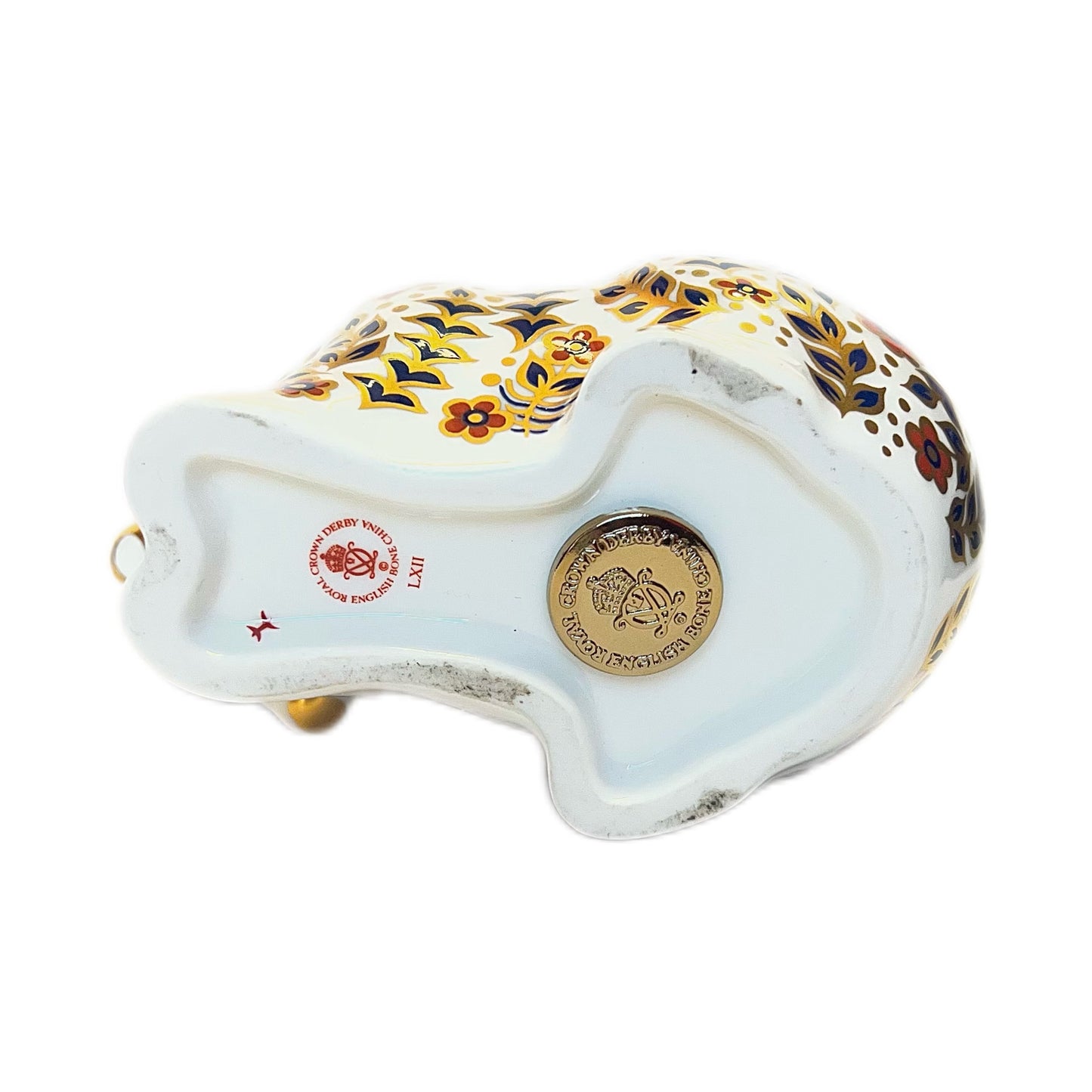 Vintage Royal Crown Derby Russian Bear paperweight figurine